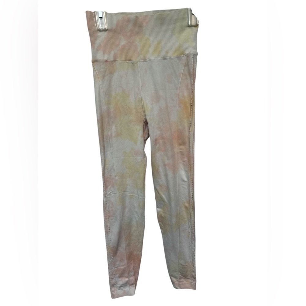 Free People Movement Tie-dye Prisma High Rise Leggings Rainbow Size Small